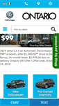 Mobile Screenshot of ontariovolkswagen.com